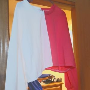 Womens plus size crop top.